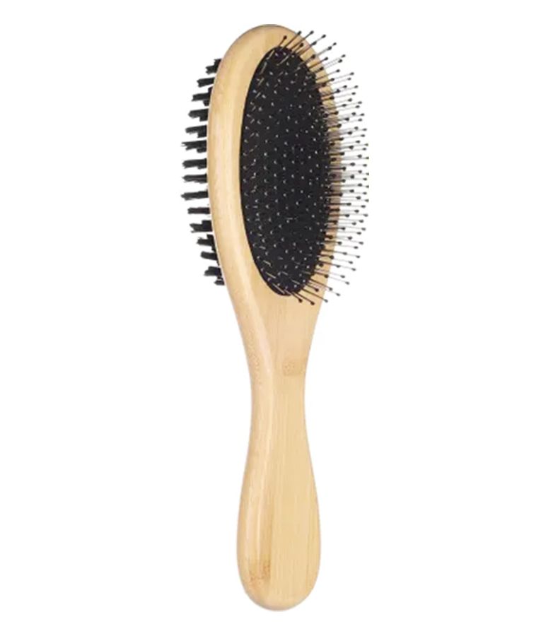 Flamingo Bristle & Pin Babu Dog Brush - Large - Shopivet.com