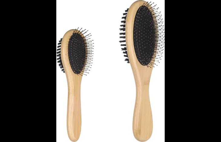 Flamingo Bristle & Pin Babu Dog Brush - Small - Shopivet.com
