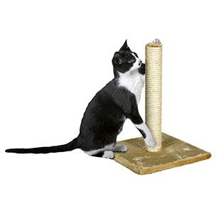 Flamingo Cat Scratching Tree Polset - BEIGE Small - Shopivet.com