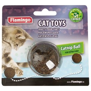 Flamingo Catnip Ball Cat Toy - OS - Shopivet.com
