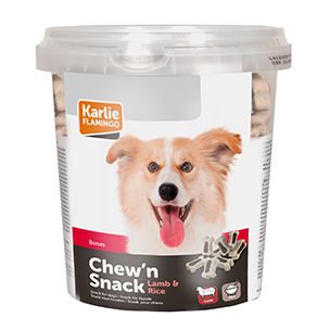 Flamingo Chew'n Snack Lamb & Rice Dog Treats 500g - 500g - Shopivet.com
