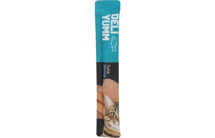 Flamingo Deli Yumm Fresh Meat Snack Tuna & Shrimp Cat Treats 70g - 70g - Shopivet.com
