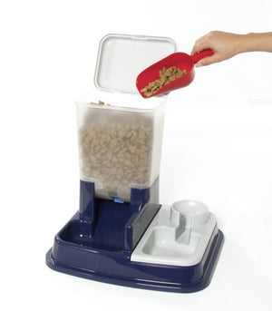 Flamingo Dry Food & Water Dispenser Duo Max Feeder - OS - Shopivet.com