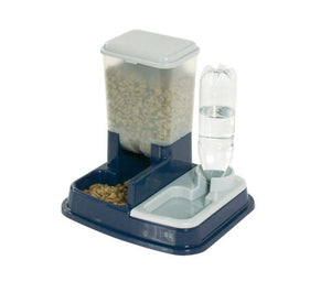 Flamingo Dry Food & Water Dispenser Duo Max Feeder - OS - Shopivet.com