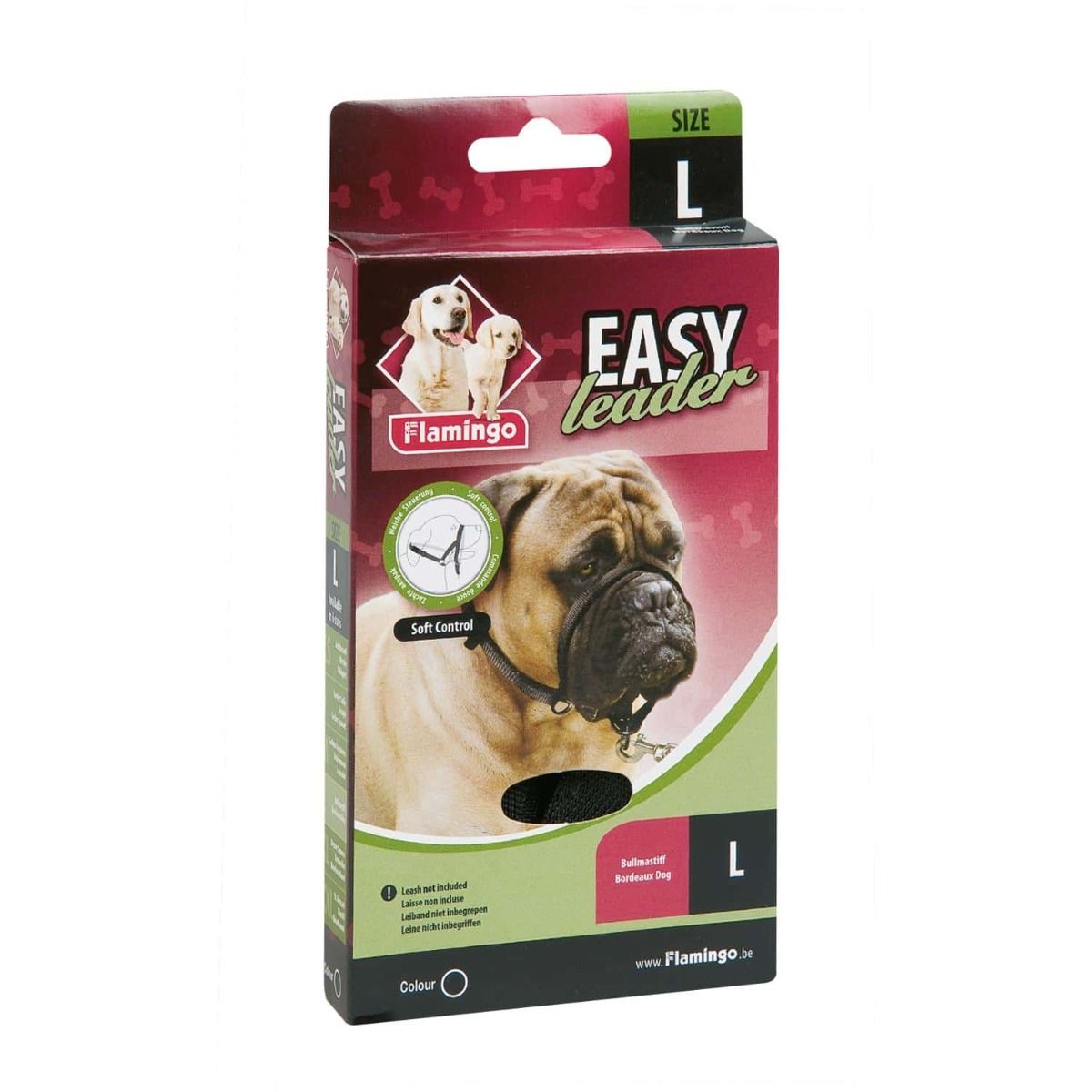 Flamingo Easy Leader Dog Head Collar - Medium - Shopivet.com