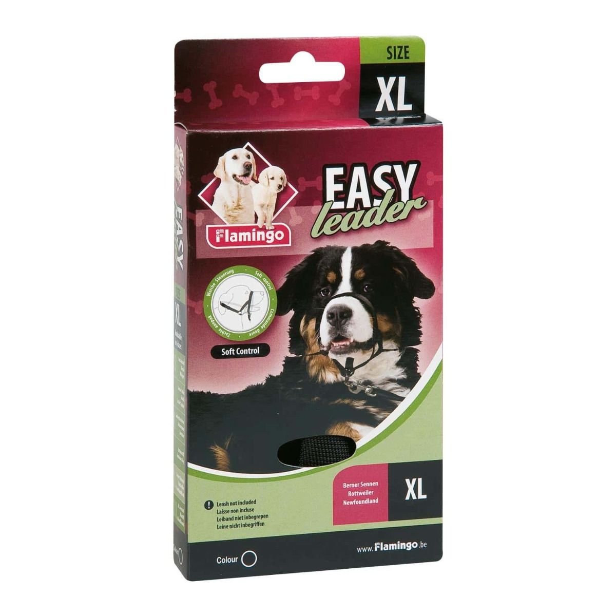 Flamingo Easy Leader Dog Head Collar - Medium - Shopivet.com
