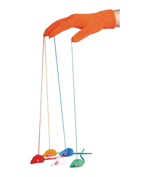 Flamingo Edward Glove with Mice Cat Toy - OS - Shopivet.com