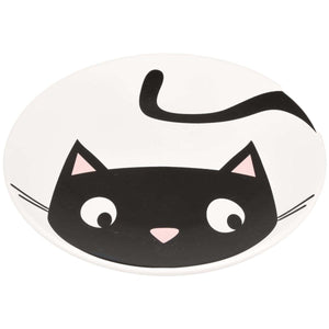 Flamingo Guus Ceramic Mosaic Cat Bowl - WHITE - Shopivet.com