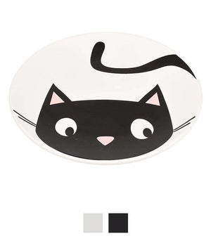 Flamingo Guus Ceramic Mosaic Cat Bowl - WHITE - Shopivet.com