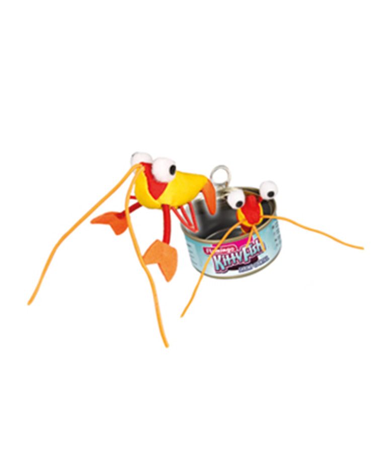 Flamingo Jack & Dan Cat Toy - OS - Shopivet.com
