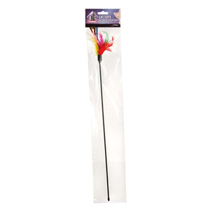 Flamingo Karl Teaser Feather Dangler Cat Toy - OS - Shopivet.com