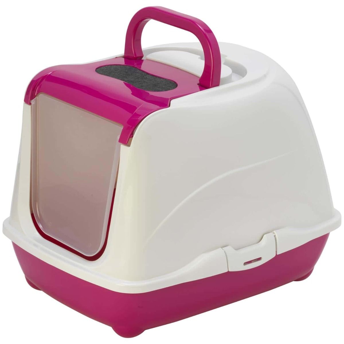 Flamingo Loki Hawai Cat Litter Box - PINK Medium - Shopivet.com