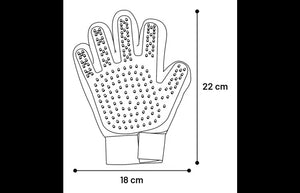 Flamingo Mandy Grooming Wash Glove 24cm - 24cm - Shopivet.com