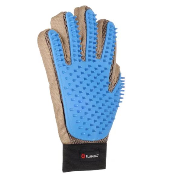 Flamingo Mandy Grooming Wash Glove 24cm - 24cm - Shopivet.com