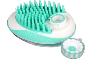 Flamingo Margo 2 - in - 1 Clean & Massage Dog Brush - Shopivet.com