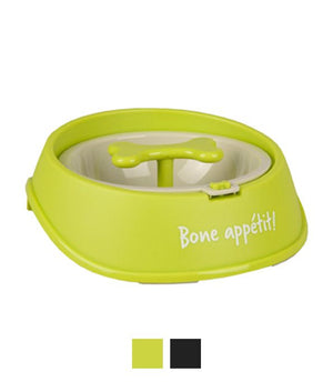 Flamingo Osto Dog Slow Feeder - LIME 400ML - Shopivet.com