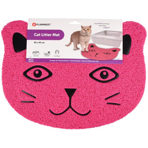 Flamingo Pancho Cat Litter Mat - Shopivet.com