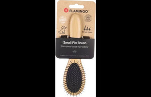 Flamingo Pin Brush Babu Dog Brush - Small - Shopivet.com