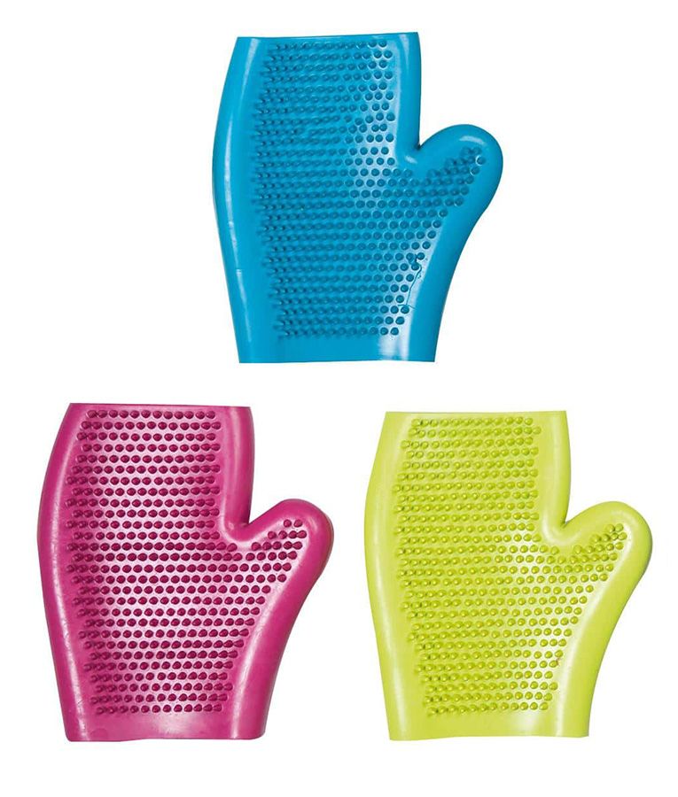 Flamingo Rubber Dog Grooming Glove - Shopivet.com