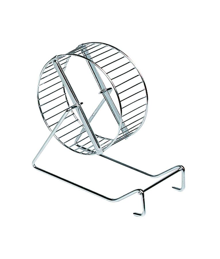Flamingo Run Fun Wheel Metal Mouse Toy - 12CM - Shopivet.com