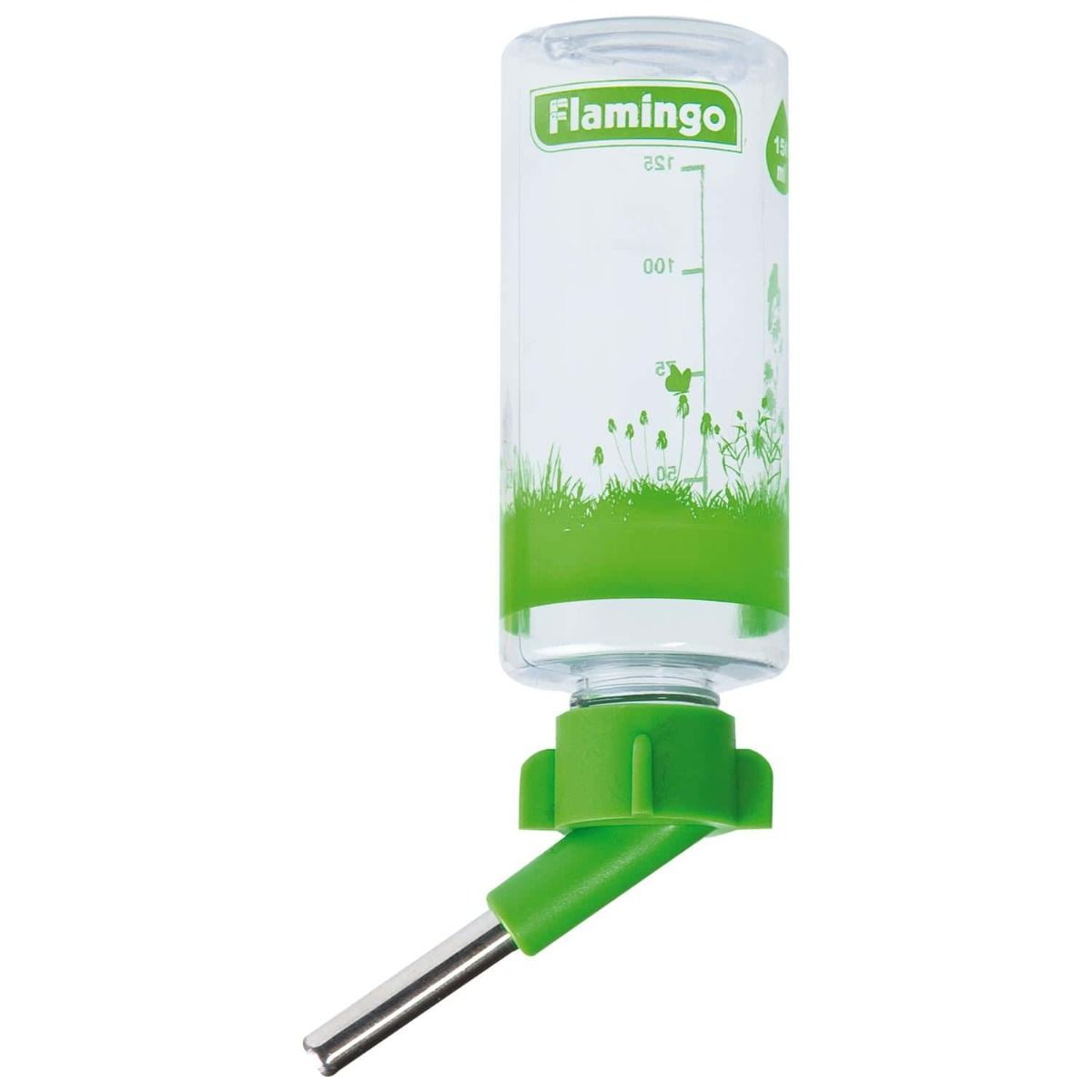 Flamingo Sippy Small Animal Drinking Bottle - 150ml - Shopivet.com