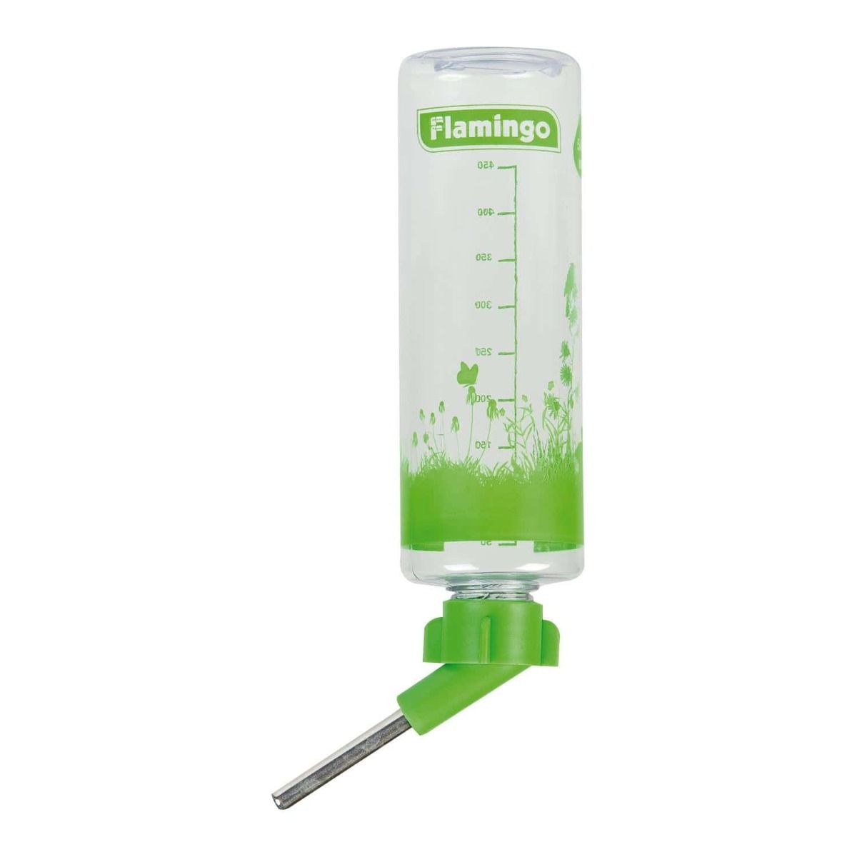 Flamingo Sippy Small Animal Drinking Bottle - 500ml - Shopivet.com