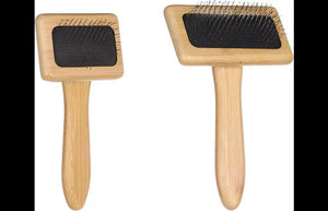 Flamingo Slicker Brush Babu Smooth & Shiny Cat Brush - Medium - Shopivet.com