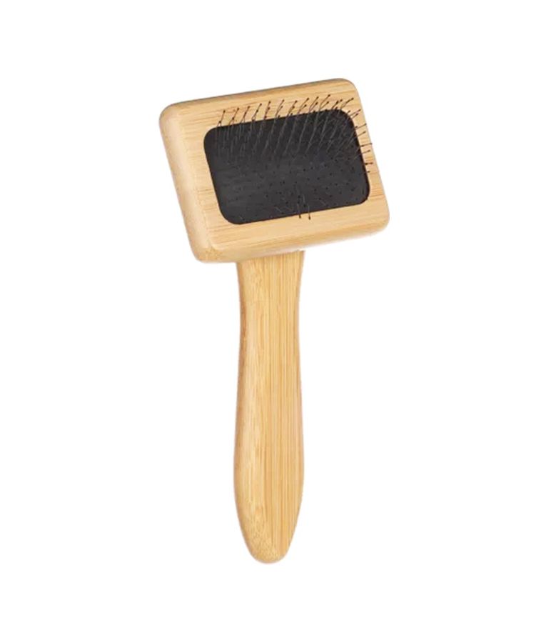 Flamingo Slicker Brush Babu Smooth & Shiny Cat Brush - Medium - Shopivet.com
