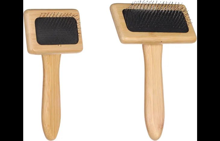 Flamingo Slicker Brush Babu Smooth & Shiny Cat Brush - Small - Shopivet.com