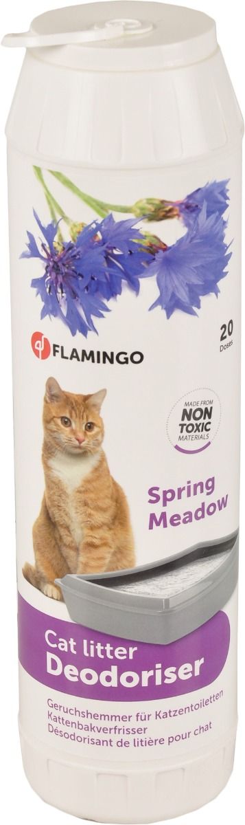 Flamingo Spring Meadow Cat Litter Deodoriser - 750g - Shopivet.com