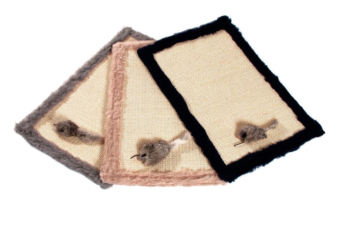Flamingo Star Carpet Cat Scratching Mat - BLUE OS - Shopivet.com
