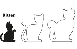 Flamingo Topo Mouse Motif Kitten Harness & Leash Black 20 - 35cm 10mm - Shopivet.com