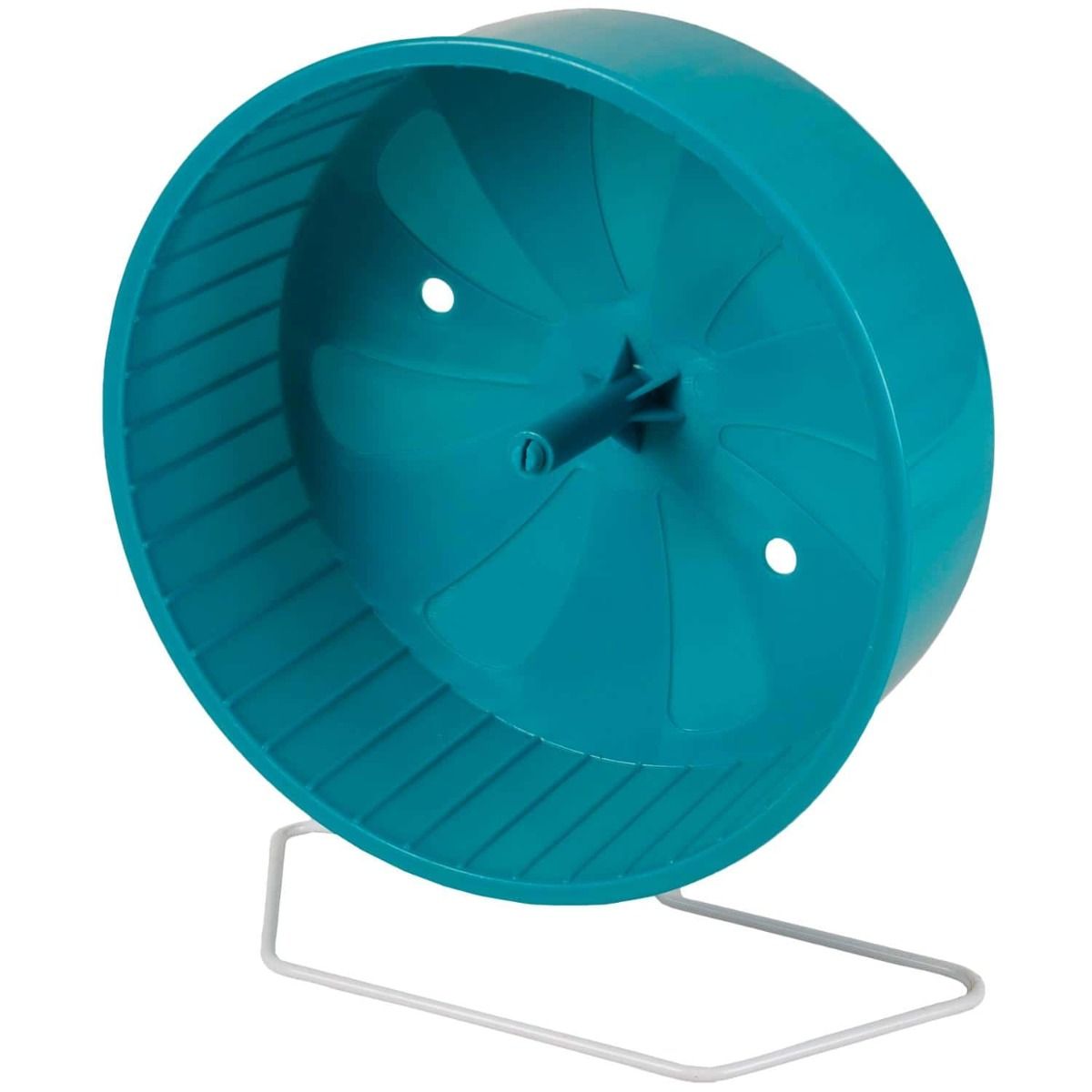 Flamingo Wacky Exercise Wheel Hamster Toy - GREEN - Shopivet.com