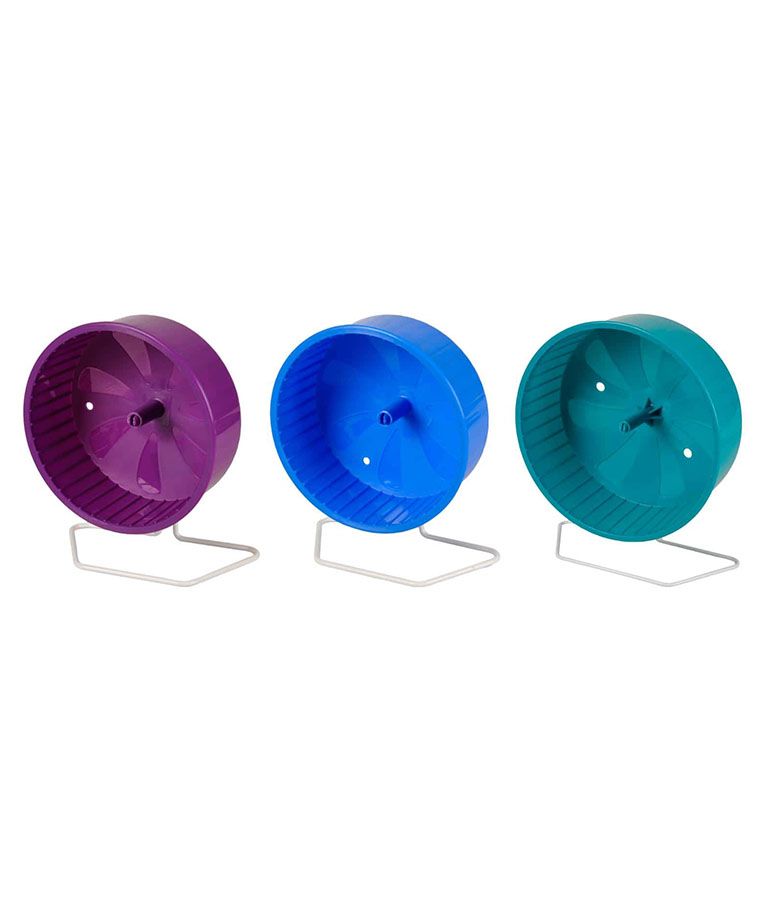 Flamingo Wacky Exercise Wheel Hamster Toy - PURPLE - Shopivet.com