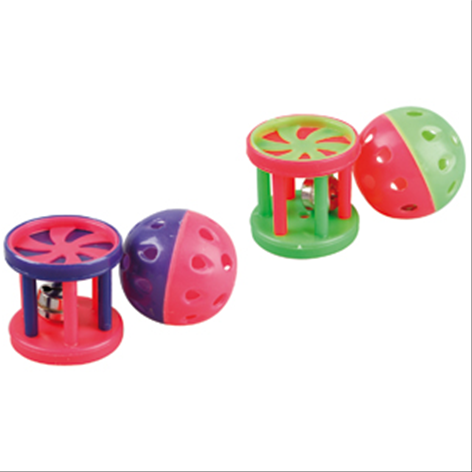 Flamingo Jason Ball & Roller Cat Toy - OS