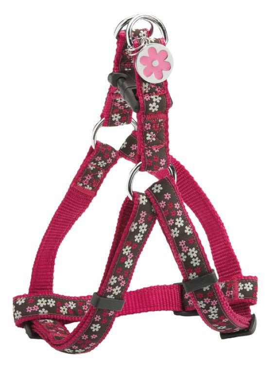 Flower Harness - Pink / S - Shopivet.com