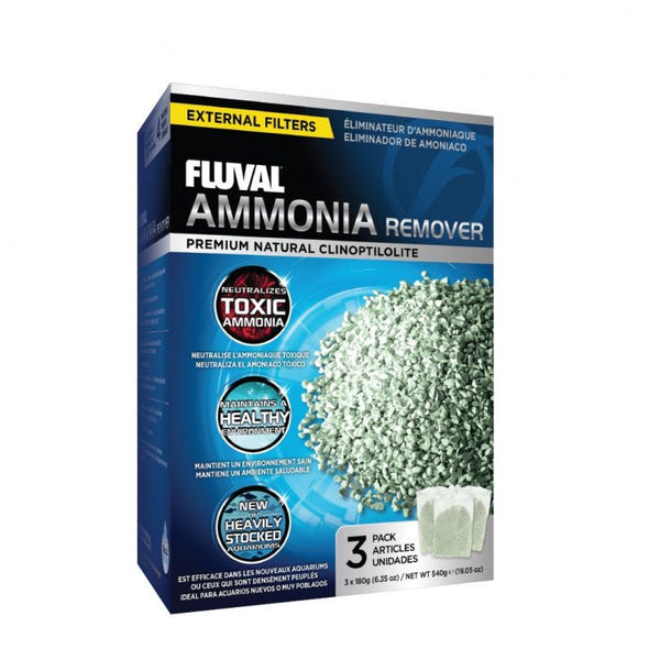 FLUVAL AMMONIA REMOVER, 3 X 180 G (6.3 OZ) - Shopivet.com