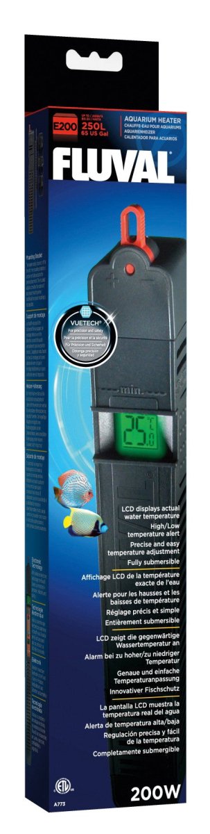 FLUVAL E HEATER 200 WATT - Shopivet.com