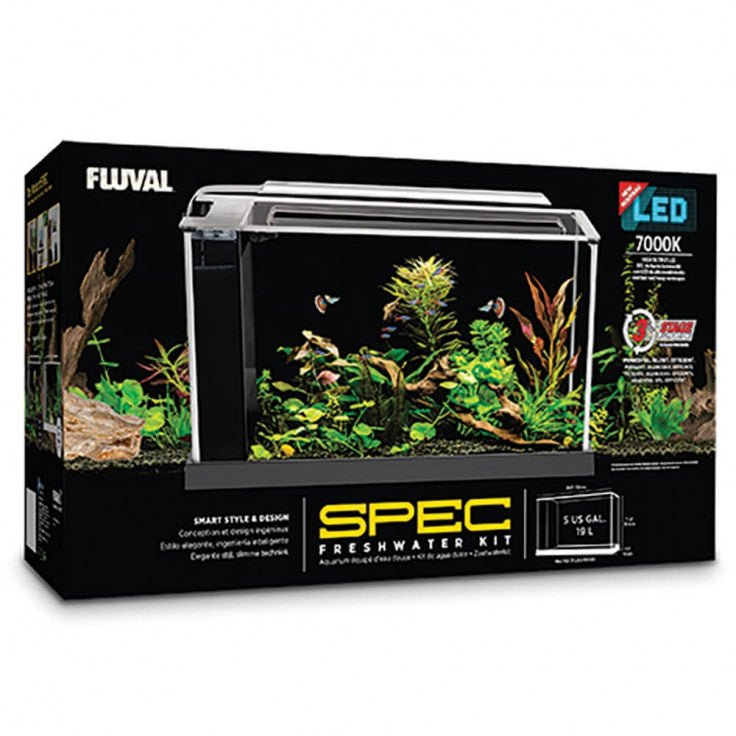 FLUVAL SPEC AQUARIUM KIT - 19 L (5 US GAL) طقم حوض السمك - Shopivet.com