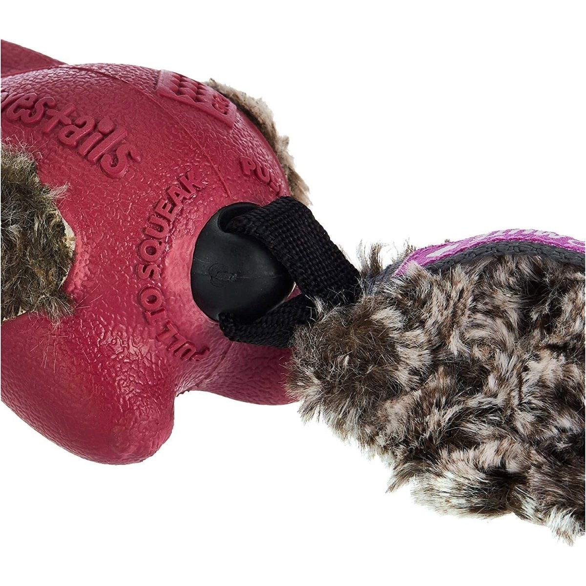 Forestail Rabbit Push to Mute with Plush Tail (Purple) - Shopivet.com