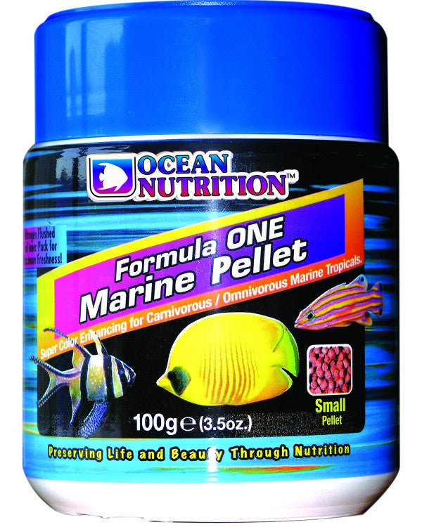 Formula 1 Marine Pellet Small 100g - Shopivet.com