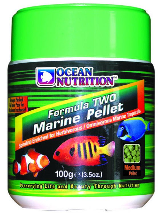 Formula 2 Marine Pellet Medium 100g - Shopivet.com