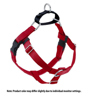 Freedom No-Pull Harness and Leash - Red / XXL 1"