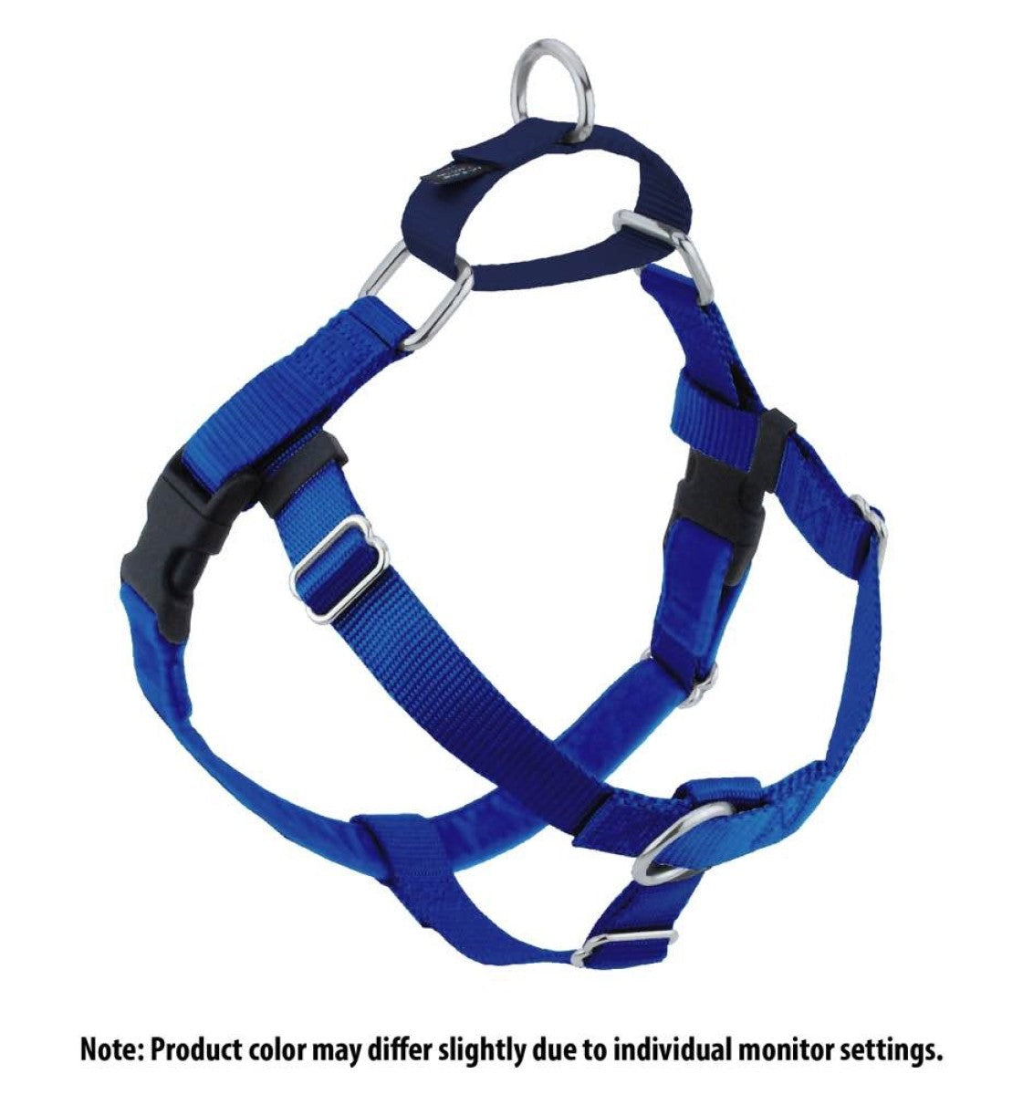Freedom No-Pull Harness and Leash - Royal Blue / XXL 1"