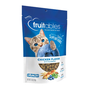Fruitables Chicken Flavor with Blueberry Cat Treats 70g - Shopivet.com