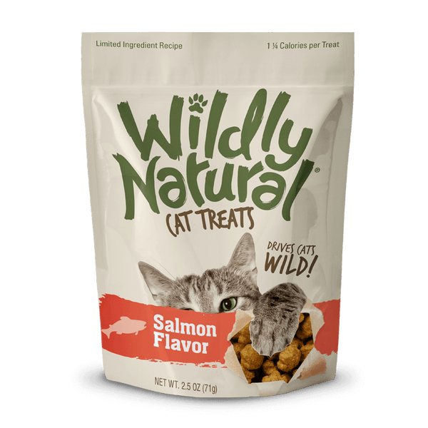 Fruitables Wildly Natural Cat Treats – Salmon Flavor (71g) - Shopivet.com