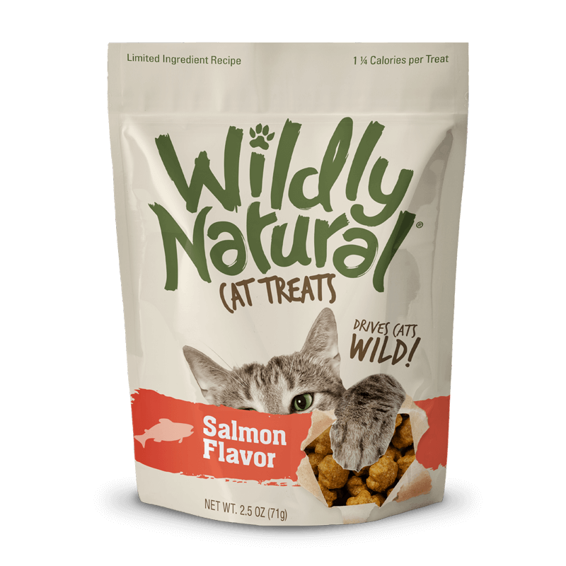 Fruitables Wildly Natural Cat Treats – Salmon Flavor (71g) - Shopivet.com