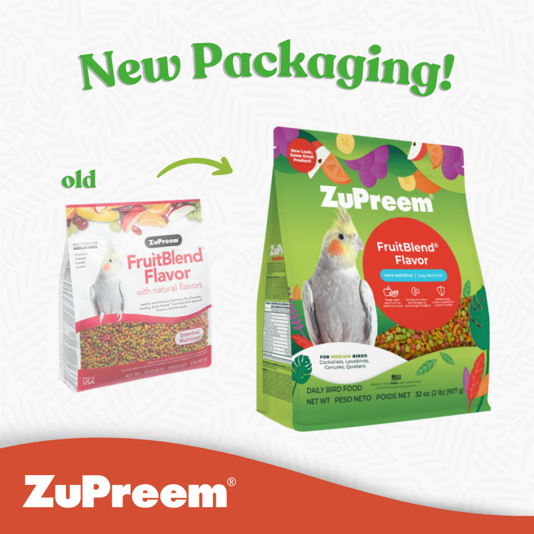 FruitBlend Flavor for Medium Size Birds 2lb (0.91kg)