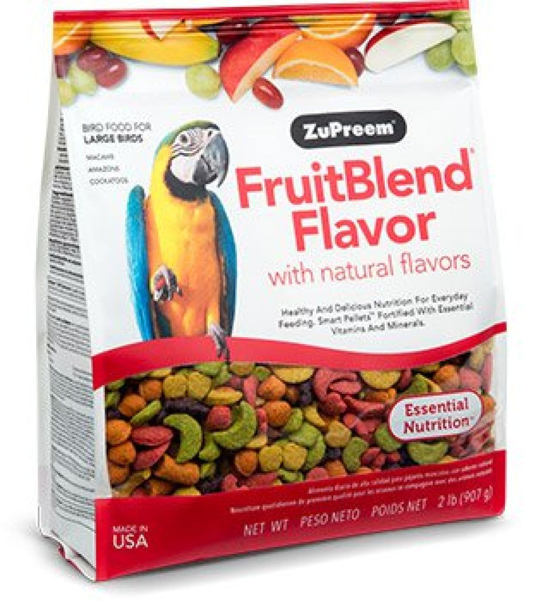 FruitBlend Flavor Large Parrot Food 12lb (5.44kg)
