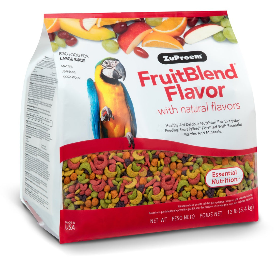 FruitBlend Flavor Large Parrot Food 12lb (5.44kg)